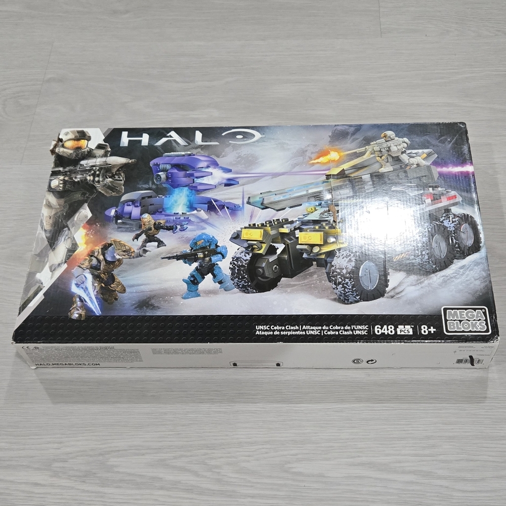 Mega Bloks Halo UNSC Cobra Clash Set